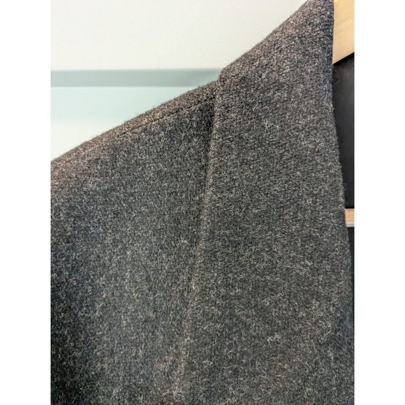 Christian Dior Monsieur Gray 100% Wool Double Breasted Overcoat USA 48R READ - Picture 3 of 16